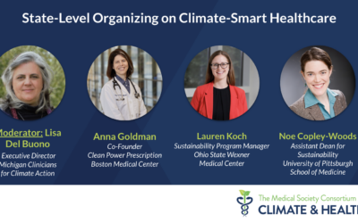 State-Level Organizing on Climate-Smart Healthcare